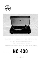 Tesla NC 430 - Navod-k-obsluze 